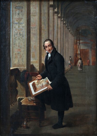 The Engraver Joseph de Meuleneester (1771-1836) by Joseph François Ducq